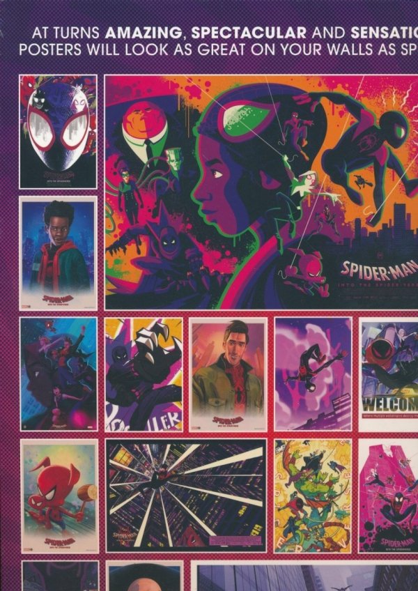 SPIDER-MAN INTO THE SPIDER-VERSE POSTER BOOK TP [9781302925406]