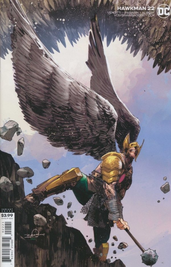 HAWKMAN [35480] #22 CVR B [76194135480402221] **promocja ZESZYTY**