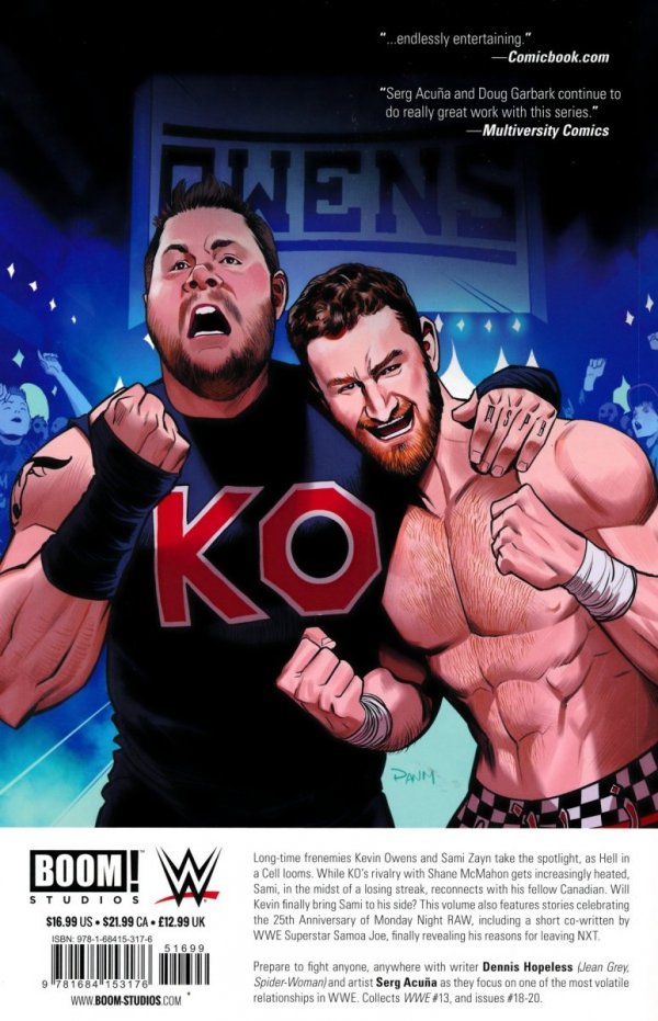 WWE THE SAMI AND KEVIN SHOW TP [9781684153176]