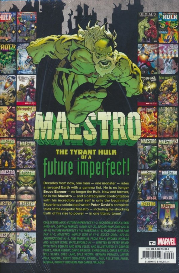 HULK MAESTRO BY PETER DAVID OMNIBUS HC [VARIANT] [9781302951146] **OFERTA EKSPOZYCYJNA**