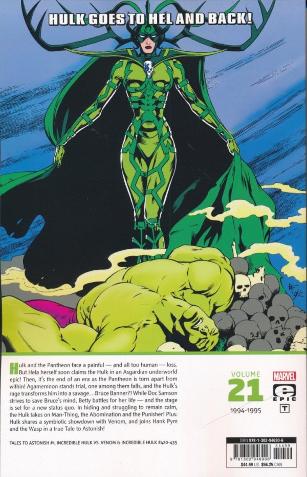 INCREDIBLE HULK EPIC COLLECTION FALL OF THE PANTHEON TP [9781302946906]