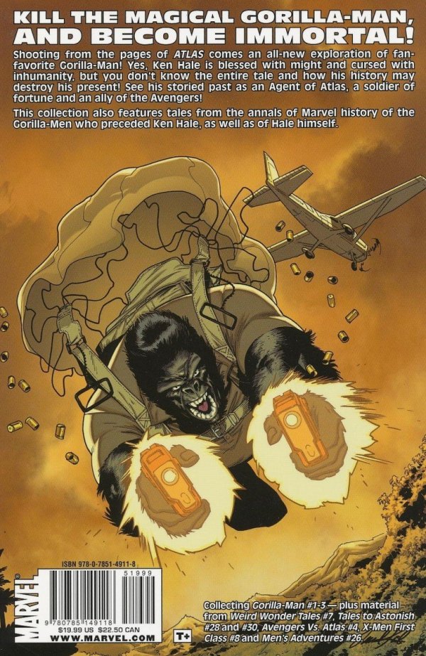 GORILLA MAN TP [9780785149118] **OFERTA SPECJALNA**