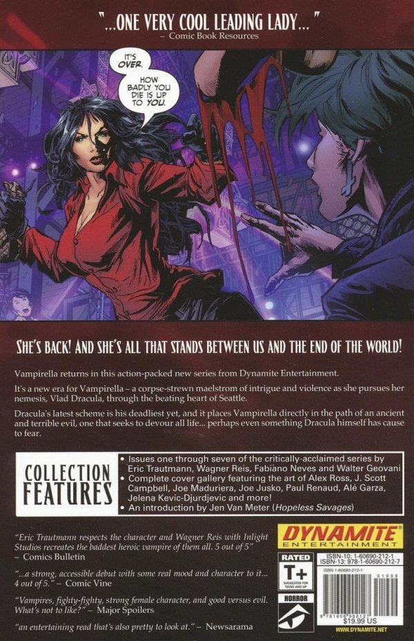 VAMPIRELLA VOL 01 CROWN OF WORMS TP [9781606902127]