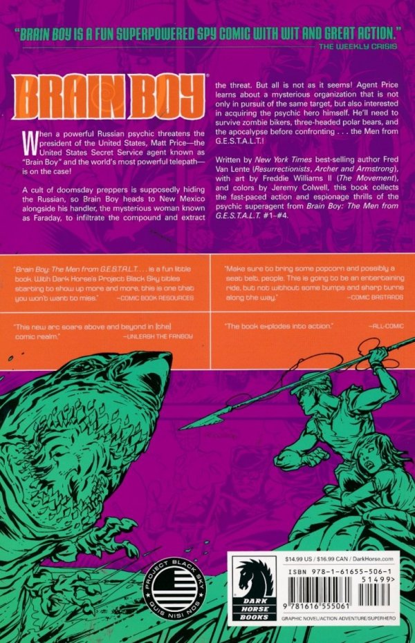 BRAIN BOY VOL 02 THE MEN FROM GESTALT TP [9781616555061]