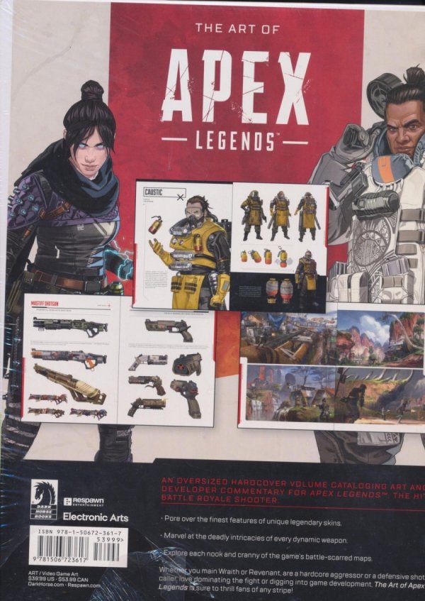 ART OF APEX LEGENDS HC [9781506723617] **promocja STOCK SALE**