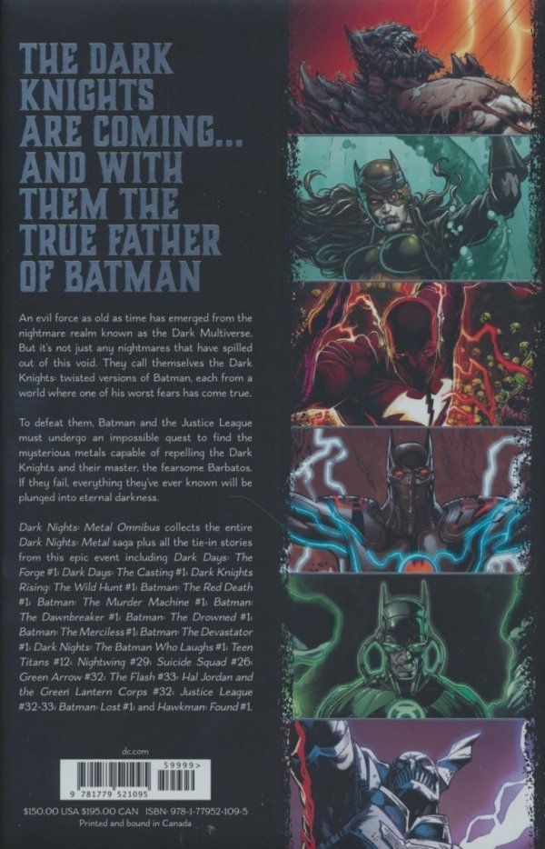 DARK NIGHTS METAL OMNIBUS HC [VARIANT] [9781779521095] **OFERTA SPECJALNA**