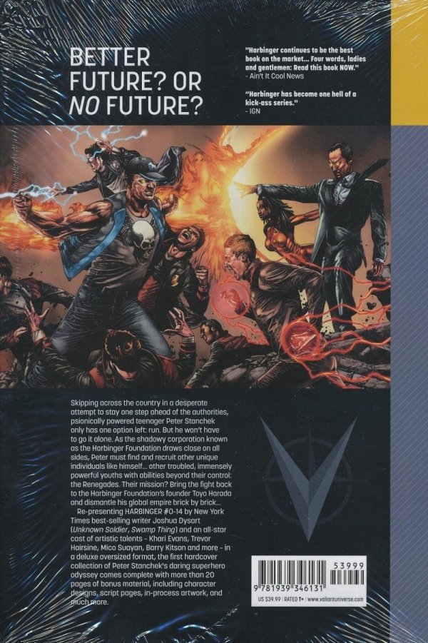 HARBINGER DELUXE EDITION VOL 01 HC [9781939346131] **promocja TOMY**