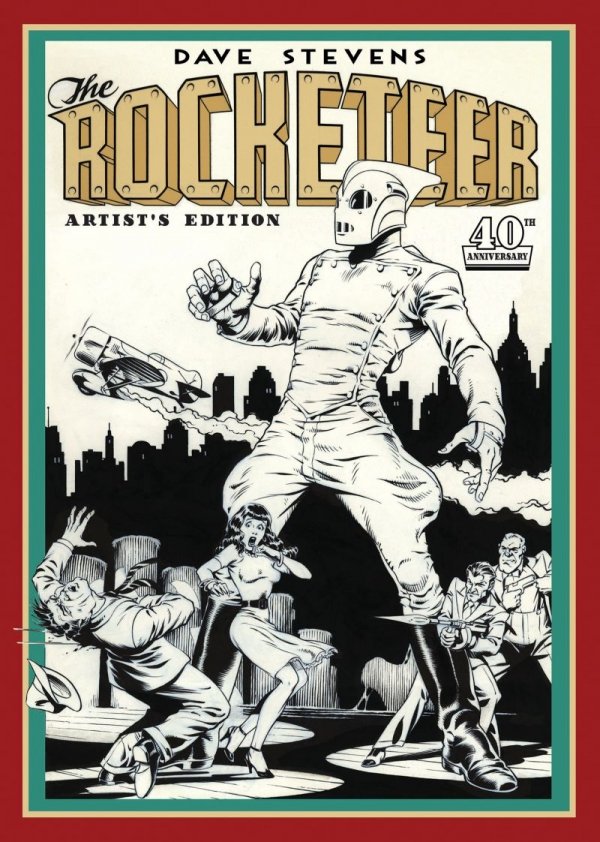 DAVE STEVENS THE ROCKETEER ARTISTS EDITION HC [9781684058877] **promocja TOMY**