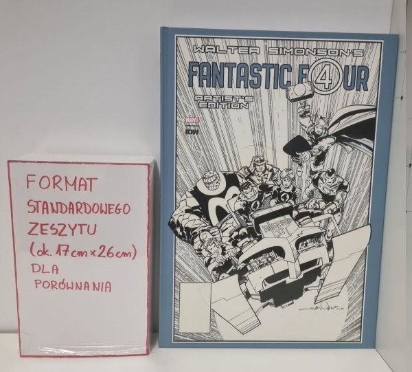 WALTER SIMONSONS FANTASTIC FOUR ARTISTS EDITION HC [9798887240350]