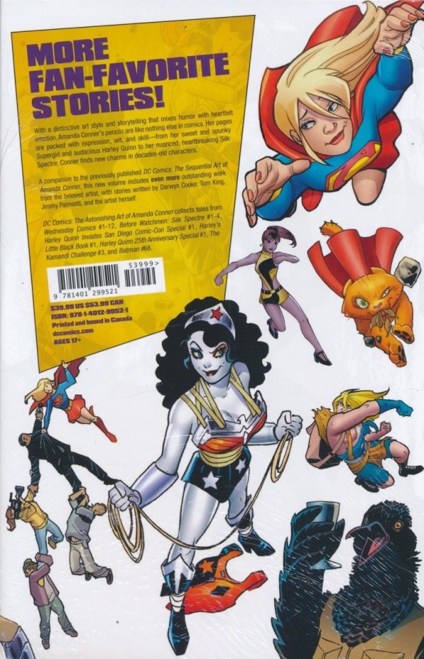 DC COMICS THE ASTONISHING ART OF AMANDA CONNER HC [9781401299521] **promocja TOMY**