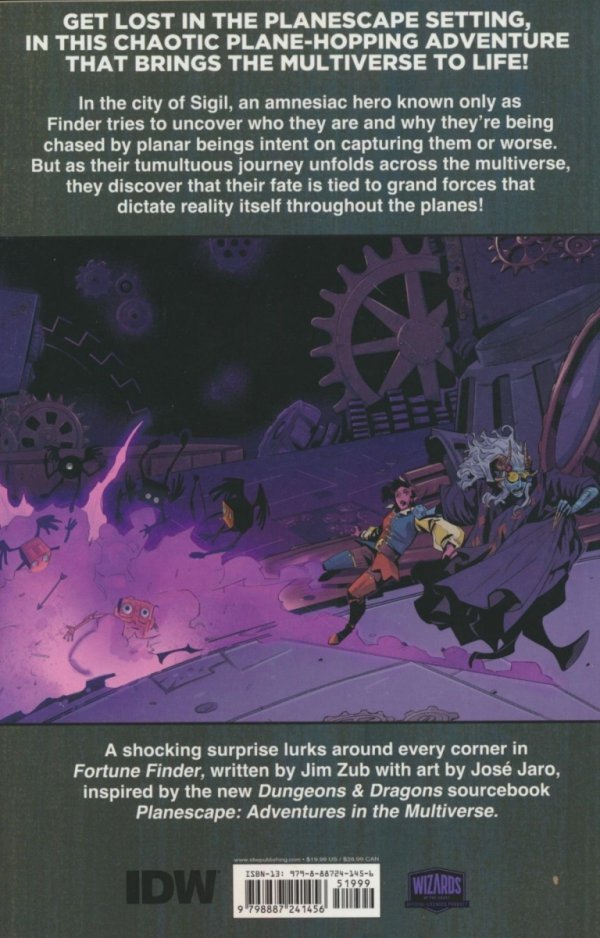 DUNGEONS AND DRAGONS FORTUNE FINDER TP [9798887241456] **promocja STOCK SALE**