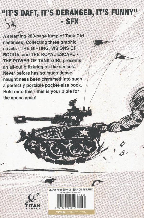 POWER OF TANK GIRL TP [9781782760641] **promocja TOMY**