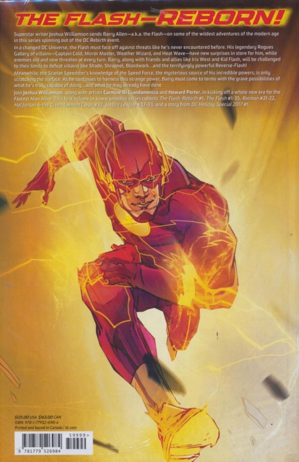 FLASH BY JOSHUA WILLIAMSON OMNIBUS VOL 01 HC [9781779526984] **promocja TOMY**