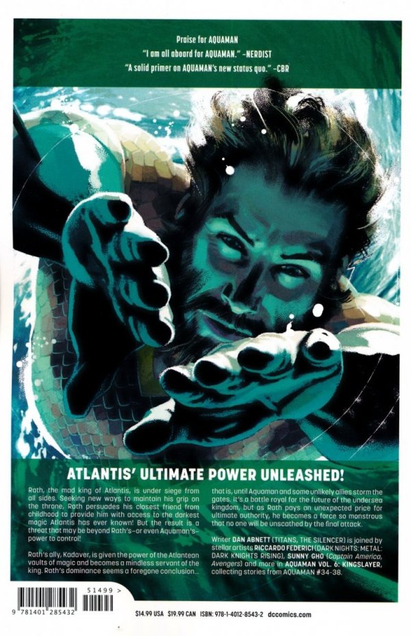 AQUAMAN VOL 06 KINGSLAYER TP [9781401285432]
