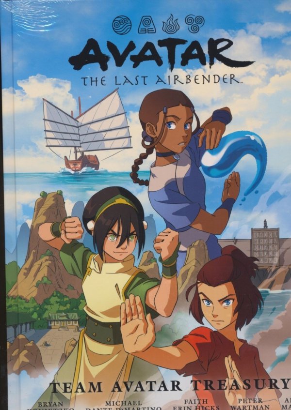 AVATAR THE LAST AIRBENDER TEAM AVATAR TREASURY LIBRARY EDITION HC [9781506746753] **promocja TOMY**