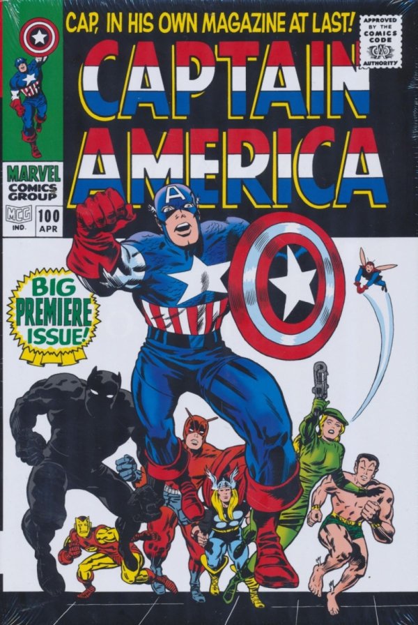 CAPTAIN AMERICA OMNIBUS VOL 01 HC [VARIANT] [9781302958008] **promocja TOMY**