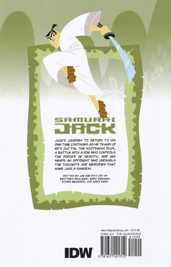 SAMURAI JACK VOL 02 THE SCOTSMANS CURSE TP [9781631401312]