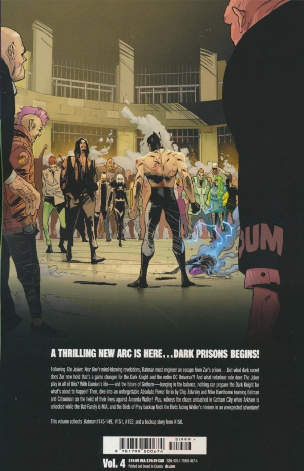 BATMAN VOL 04 DARK PRISONS TP [9781799500674] **OFERTA SPECJALNA**