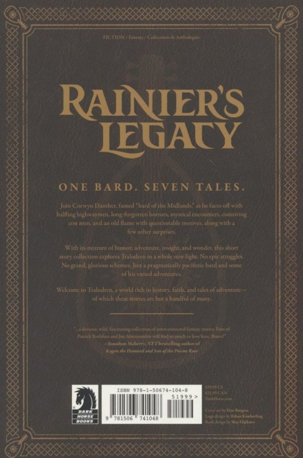 RAINIERS LEGACY NOVEL TP [9781506741048]
