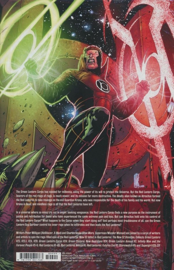 RED LANTERNS THE NEW 52 OMNIBUS HC [9781799501763] **PROMOCJA TOMY**