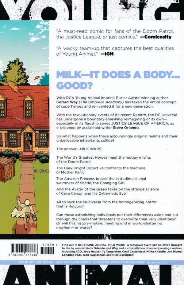 DC YOUNG ANIMAL MILK WARS TP [9781401277338] **OFERTA SPECJALNA**