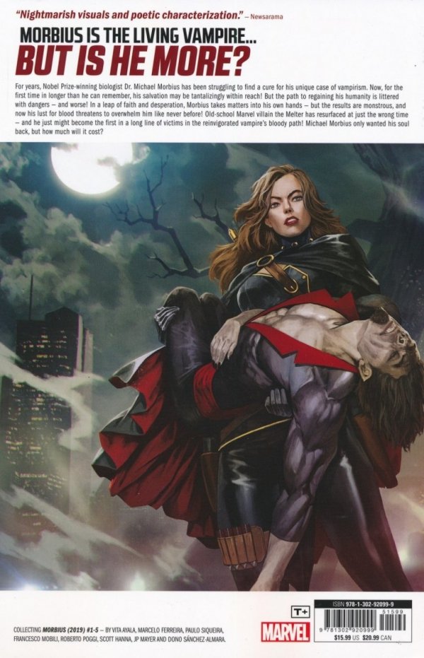 MORBIUS VOL 01 OLD WOUNDS TP [9781302920999] **promocja TOMY**