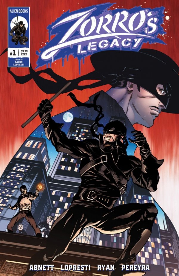 ZORROS LEGACY #1 COVER A LOPRESTI [73238818484200111]