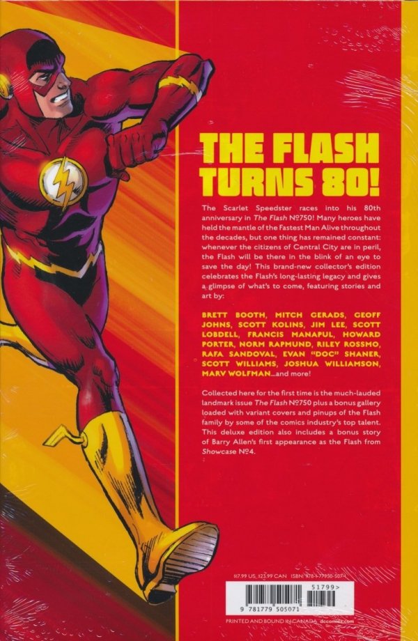 FLASH #750 THE DELUXE EDITION HC [9781779505071] **promocja TOMY**