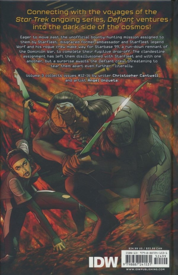 STAR TREK DEFIANT VOL 03 HELL IS ONLY A WORD HC [9798887241531] **OFERTA SPECJALNA**