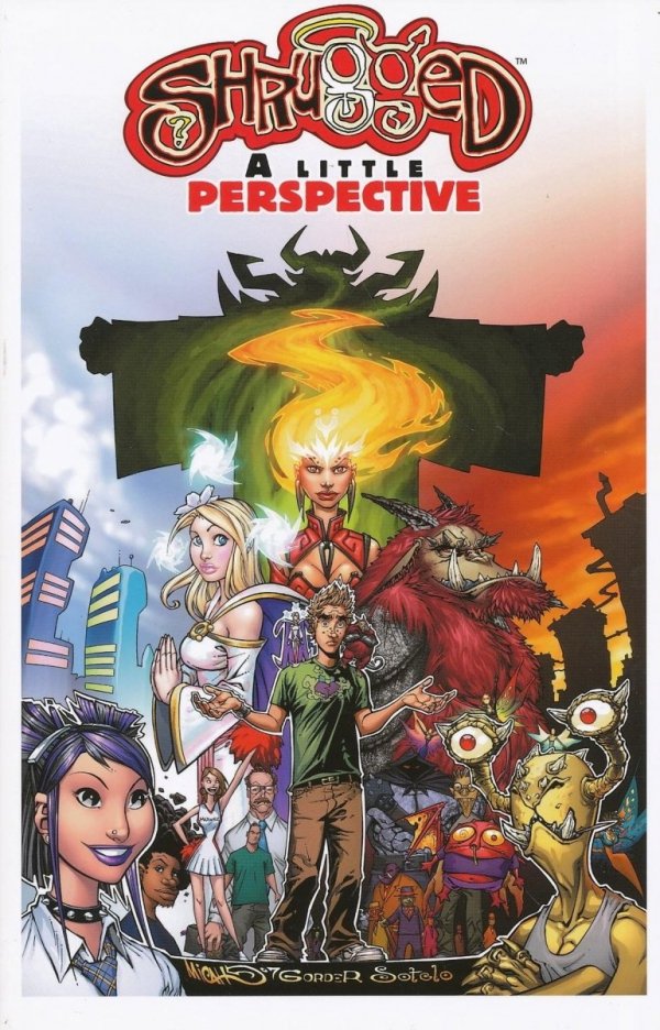 SHRUGGED VOL 01 A LITTLE PERSPECTIVE TP [9780977482160] **promocja TOMY**