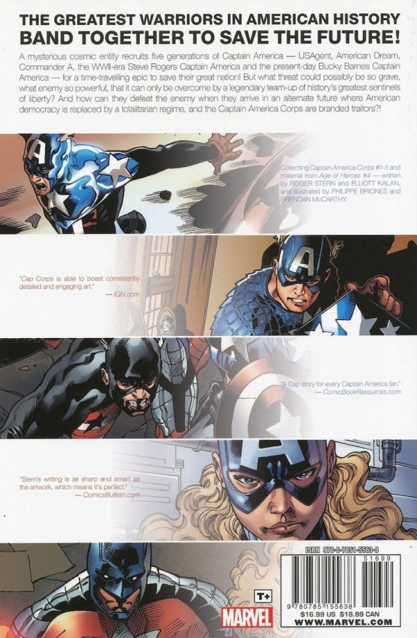 CAPTAIN AMERICA CORPS TP [9780785155638] **PROMOCJA TOMY**