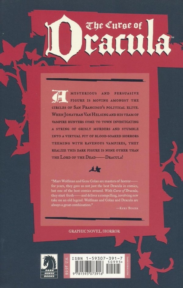 CURSE OF DRACULA TP [9781593073916]