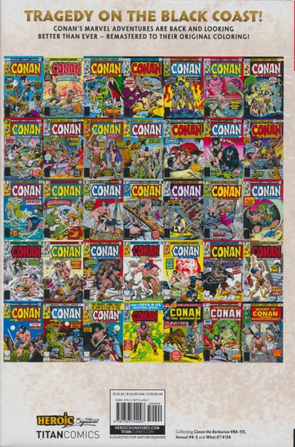CONAN THE BARBARIAN THE ORIGINAL COMICS OMNIBUS VOL 04 HC [STANDARD] [9781787744097] **OFERTA SPECJALNA**