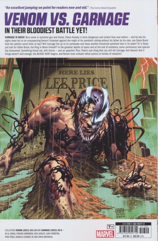 VENOM VOL 07 EXSANGUINATION TP [9781302954710]