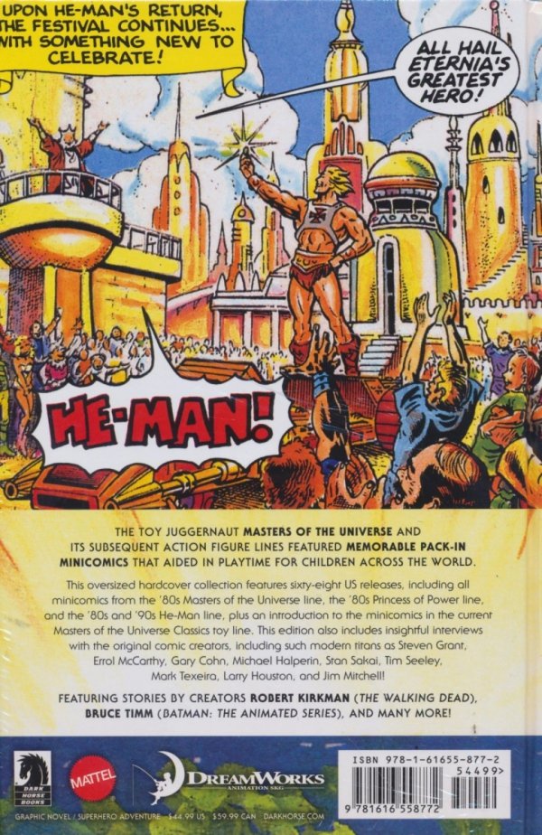 HE-MAN AND THE MASTERS OF THE UNIVERSE MINICOMIC COLLECTION HC [9781616558772]