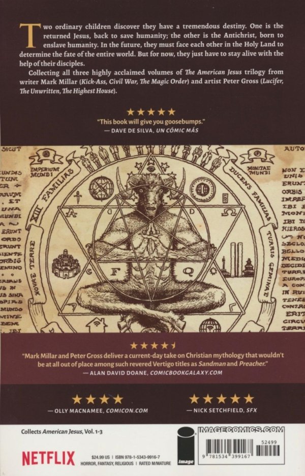 CHOSEN ONE THE AMERICAN JESUS TRILOGY TP [9781534399167]