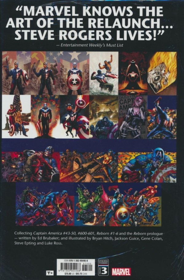 CAPTAIN AMERICA LIVES OMNIBUS HC [STANDARD] [9781302954468] **promocja STOCK SALE**