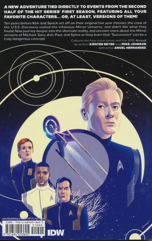 STAR TREK DISCOVERY AND SUCCESSION TP [9781684053605] **promocja STOCK SALE**