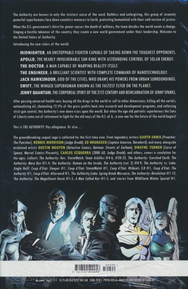 AUTHORITY OMNIBUS VOL 02 HC [9781799502258]