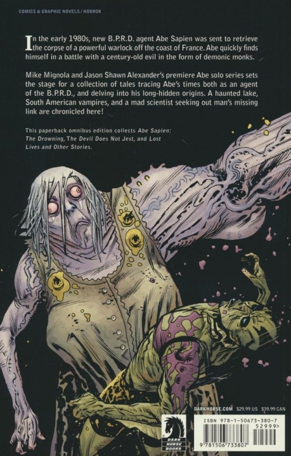 ABE SAPIEN THE DROWNING AND OTHER STORIES TP [9781506733807]
