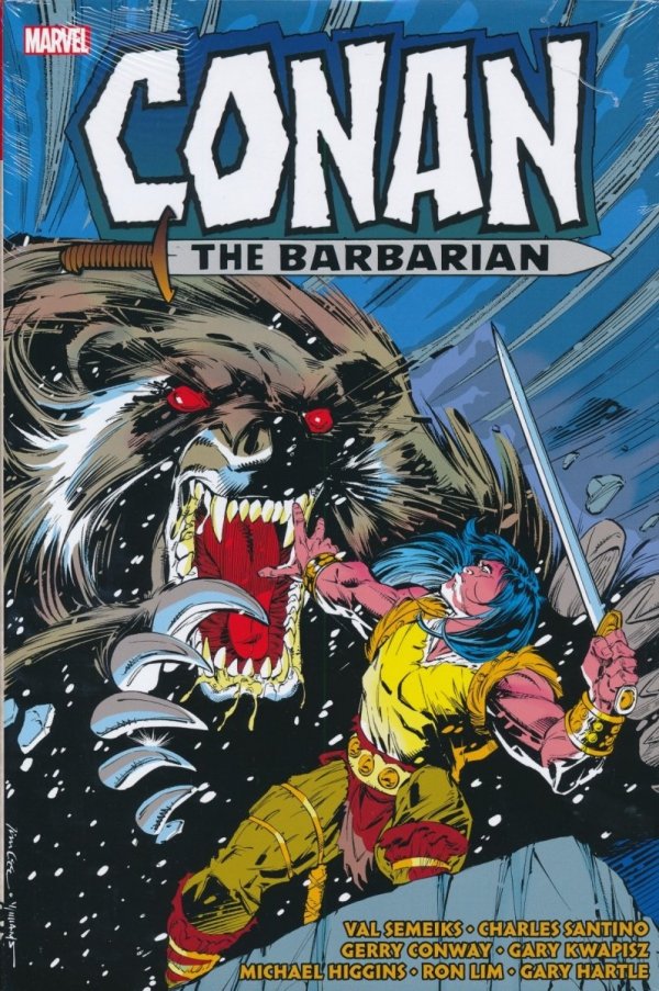 CONAN THE BARBARIAN THE ORIGINAL MARVEL YEARS OMNIBUS VOL 09 HC [STANDARD] [9781302947255] **promocja TOMY**