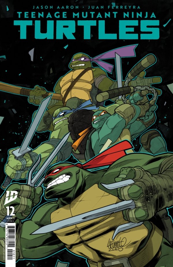 TEENAGE MUTANT NINJA TURTLES #12 VARIANT E LAFUENTE [82771403315101251]
