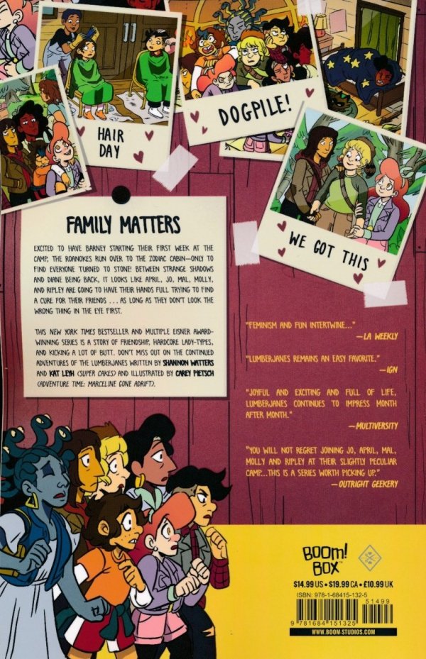 LUMBERJANES VOL 08 STONE COLD TP [9781684151325]