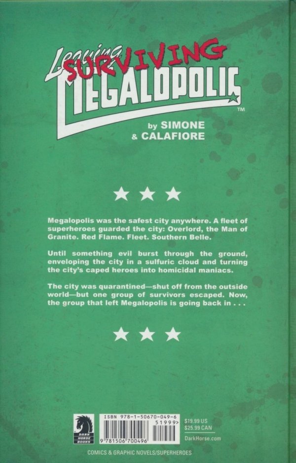 LEAVING MEGALOPOLIS VOL 02 SURVIVING MEGALOPOLIS HC [9781506700496]