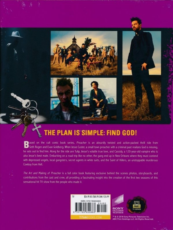ART AND MAKING OF PREACHER HC [9781785655883] **promocja TOMY**