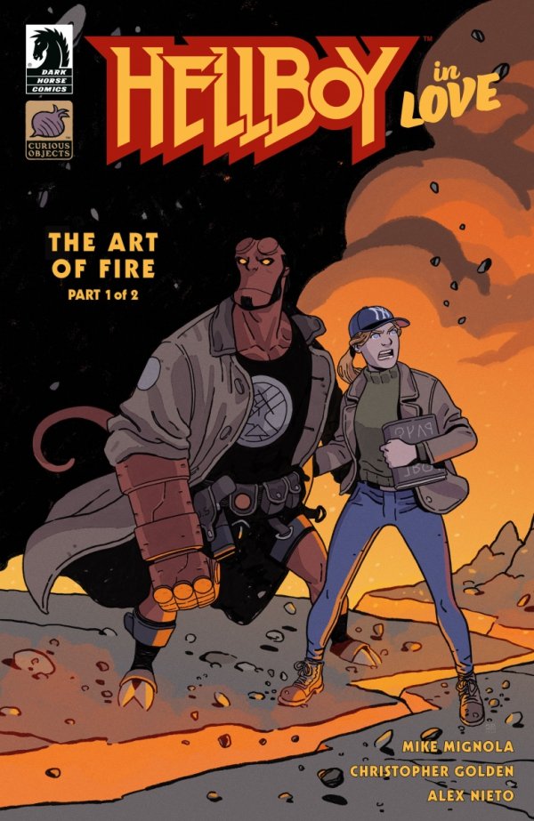 HELLBOY IN LOVE THE ART OF FIRE #1 CVR A ALEX NIETO  [76156801430300111]