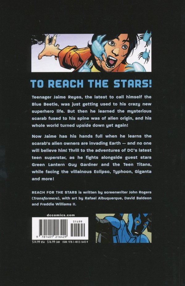 BLUE BEETLE REACH FOR THE STARS TP [9781401216429] **promocja TOMY**