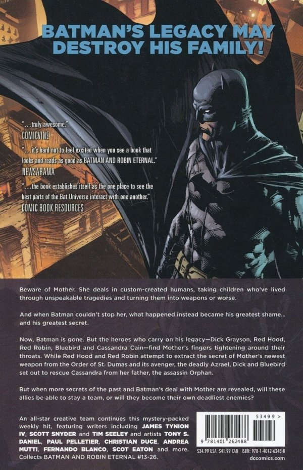 BATMAN AND ROBIN ETERNAL VOL 02 TP [9781401262488]