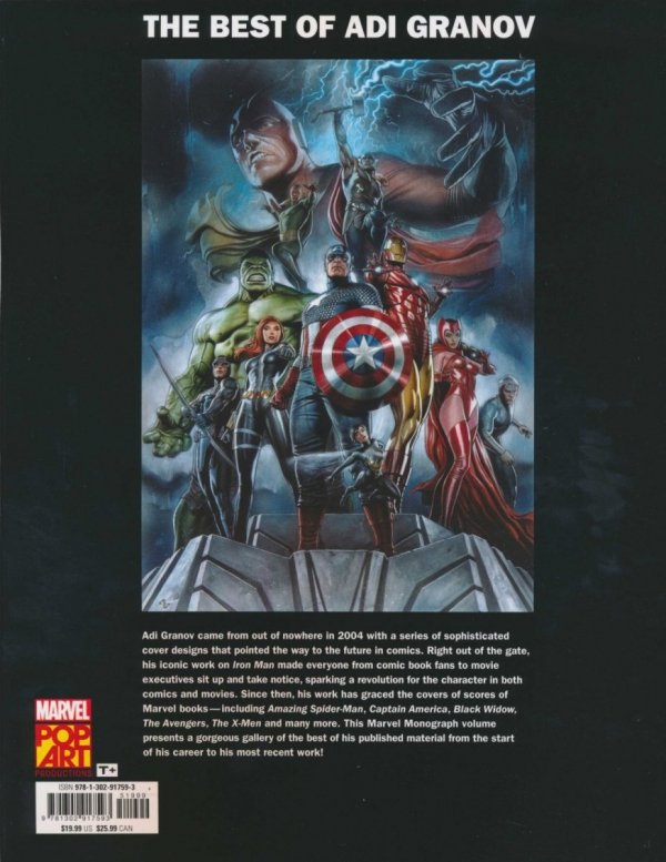 MARVEL MONOGRAPH THE ART OF ADI GRANOV VOL 01 TP [9781302917593]