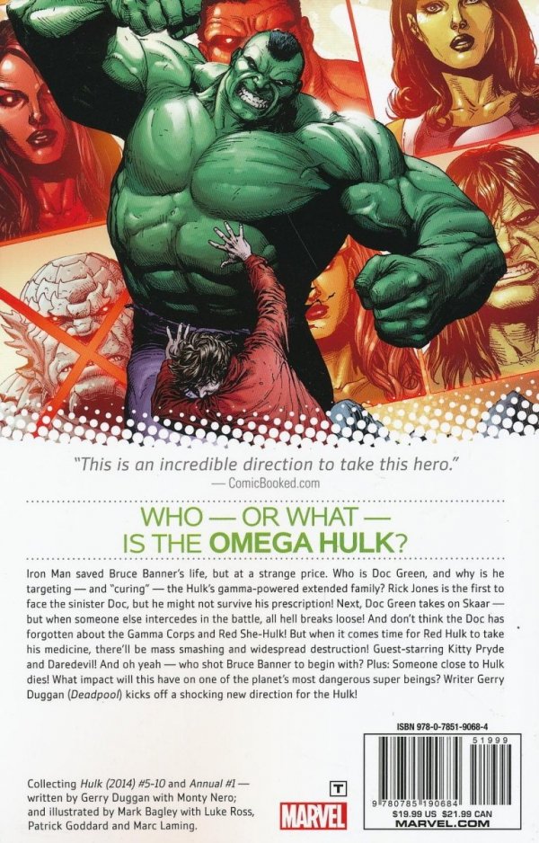 HULK VOL 02 OMEGA HULK PART 1 TP [9780785190684]